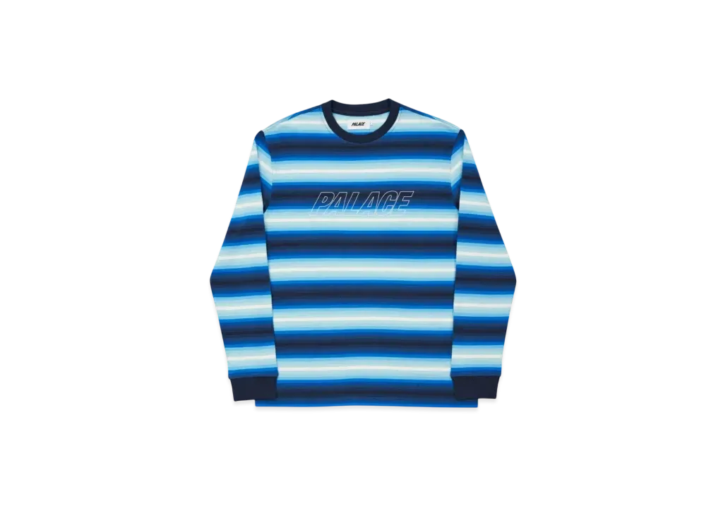 PALACE Fader Stripe Top "Blue"