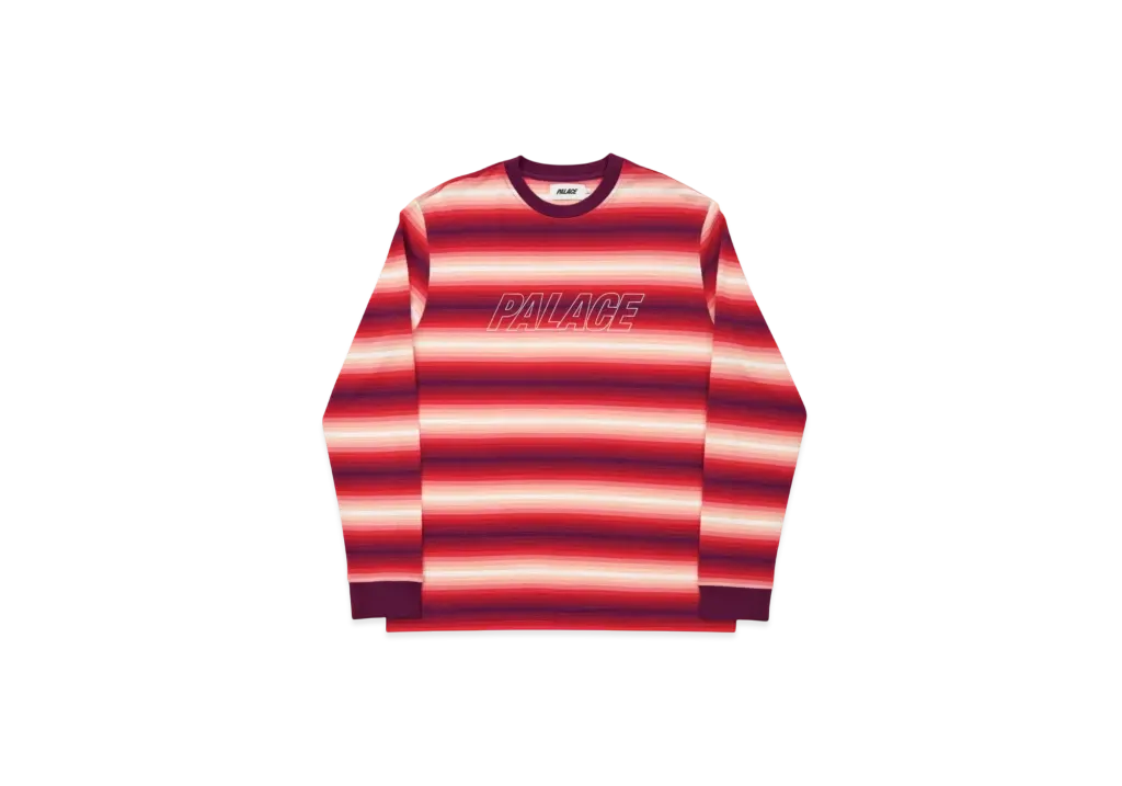 PALACE Fader Stripe Top "Pink"