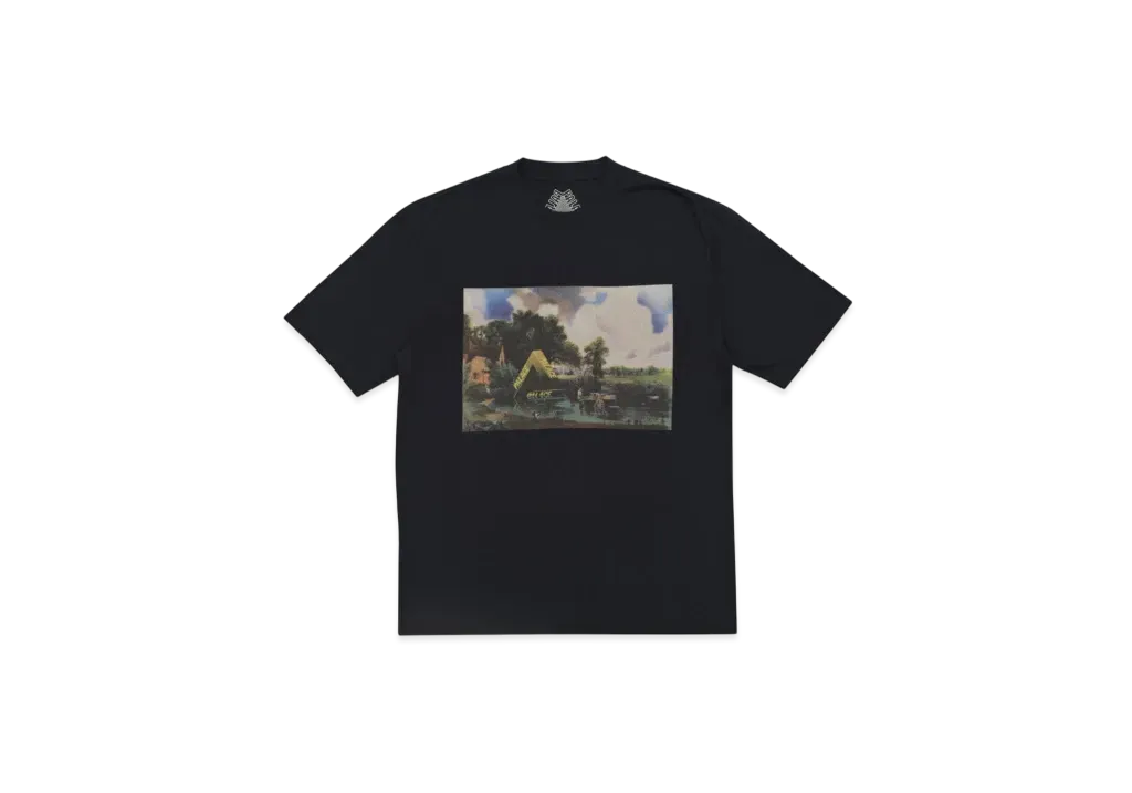 PALACE Stubble T-Shirt "Black"
