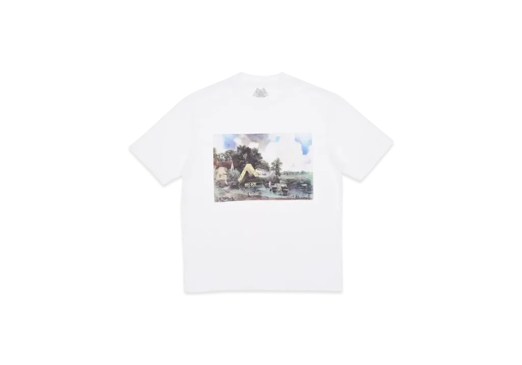 PALACE Stubble T-Shirt "White"