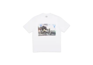 PALACE Stubble T-Shirt "White"