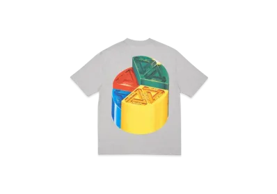 PALACE Hi-Chart T-Shirt "Grey Marl"