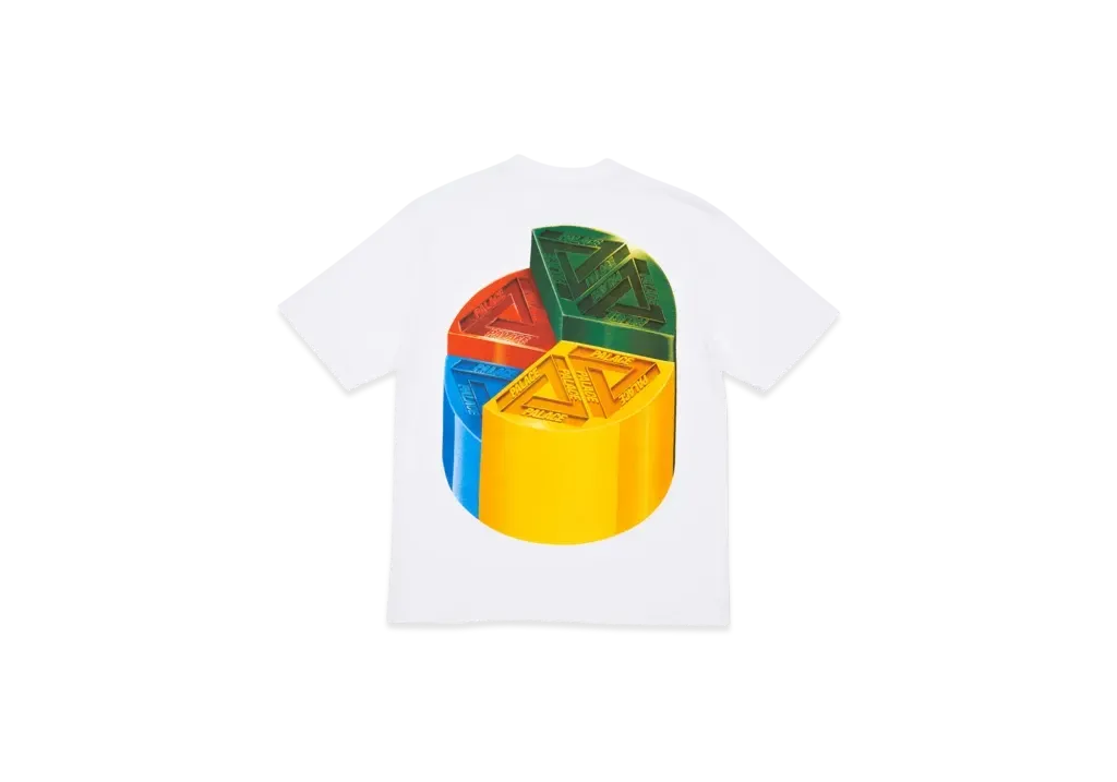 PALACE Hi-Chart T-Shirt "White"