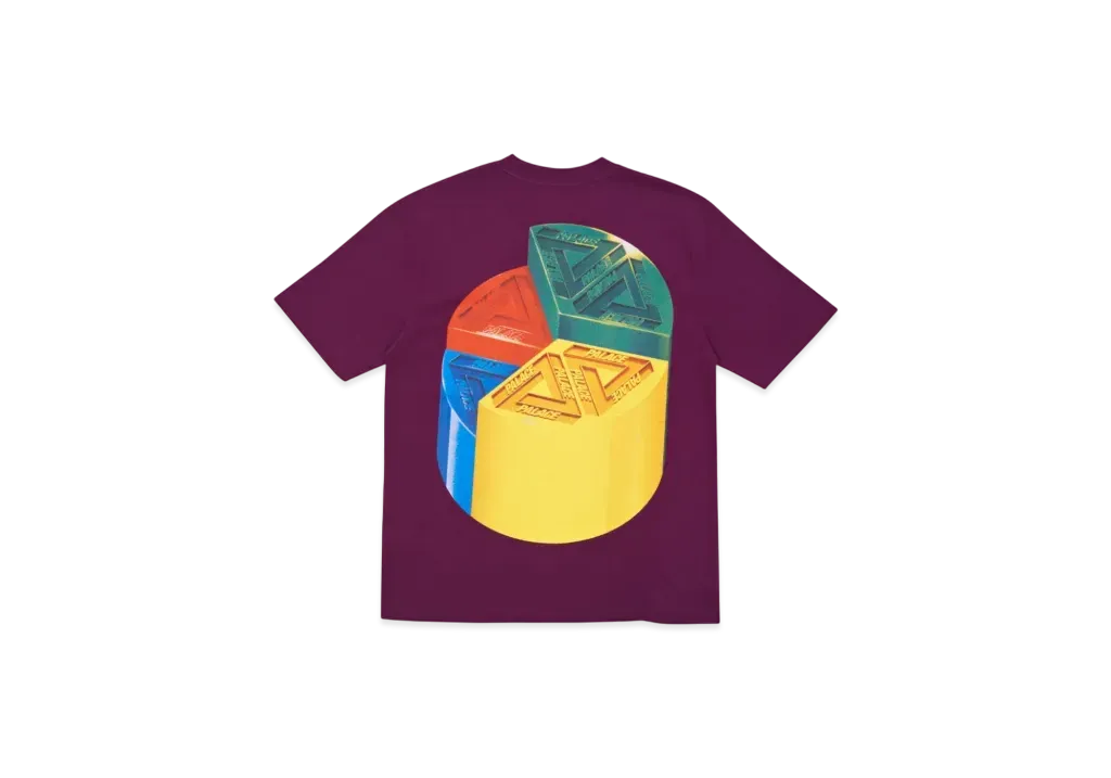 PALACE Hi-Chart T-Shirt "Purple"