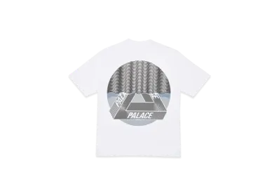 PALACE Tri-Curtain T-Shirt "White"