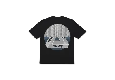PALACE Tri-Curtain T-Shirt "Black"