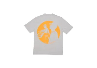 PALACE Dance Control T-Shirt "Grey Marl"