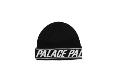 PALACE Font Cuff Beanie "Black"