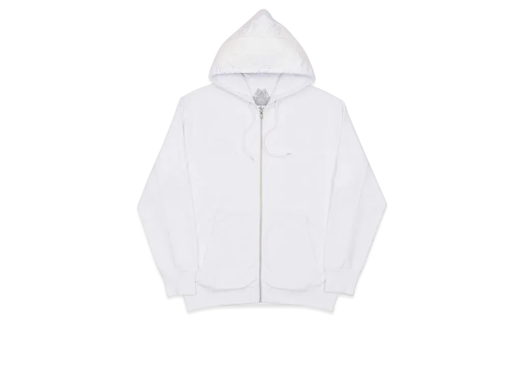 PALACE Big Tri-Ferg Zip Hood "White"