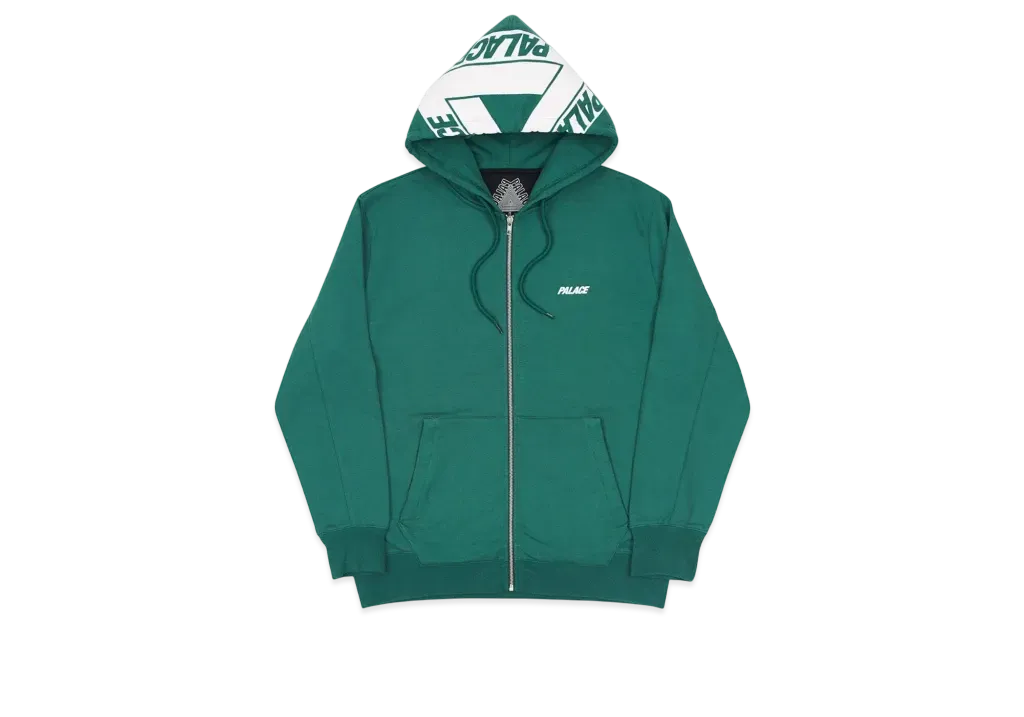 PALACE Big Tri-Ferg Zip Hood "Dark Green"
