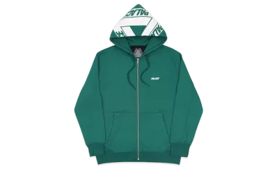 PALACE Big Tri-Ferg Zip Hood "Dark Green"