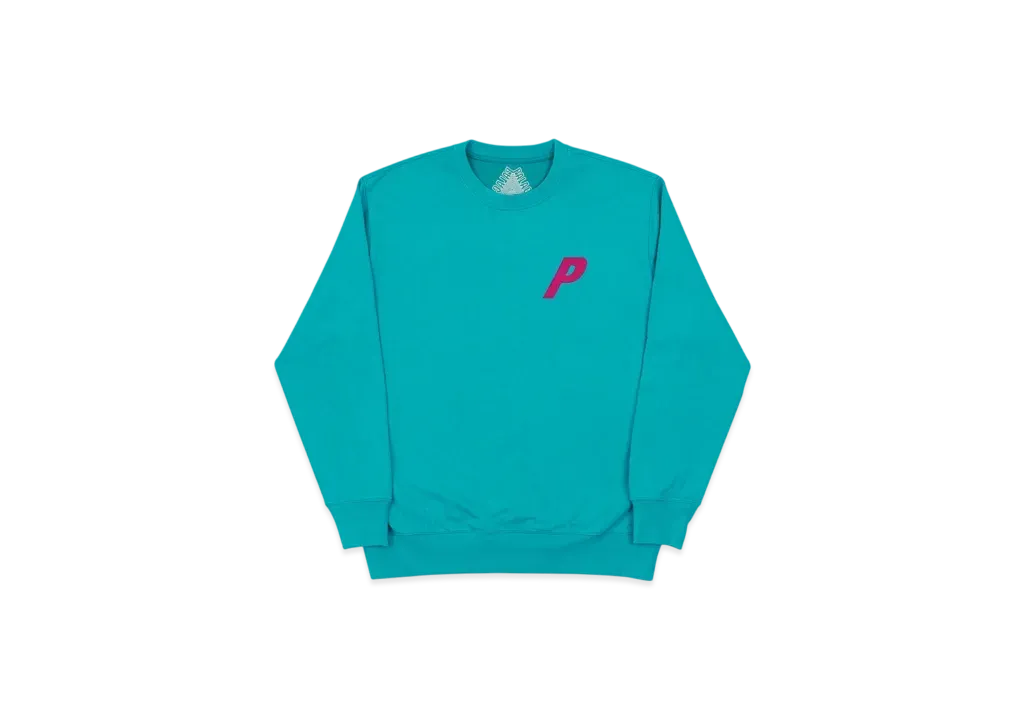 PALACE Flocka P Crew "Sea Green"