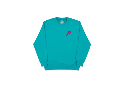 PALACE Flocka P Crew "Sea Green"