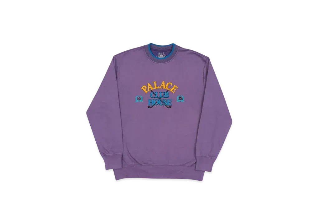 PALACE Clubhouse Crew "Wine"