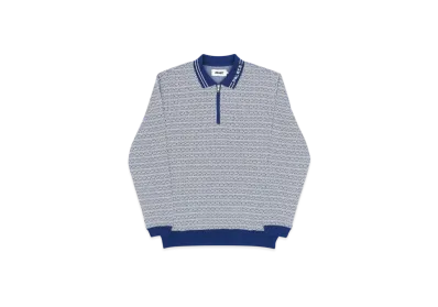 PALACE Macro P Heavy Zip Top "Blue"