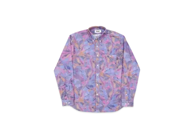 PALACE Warp Pattern Shirt "Purple"