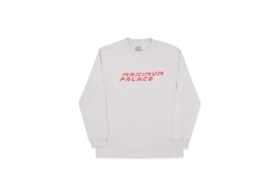 PALACE Tri-Flect Longsleeve "Grey Marl"