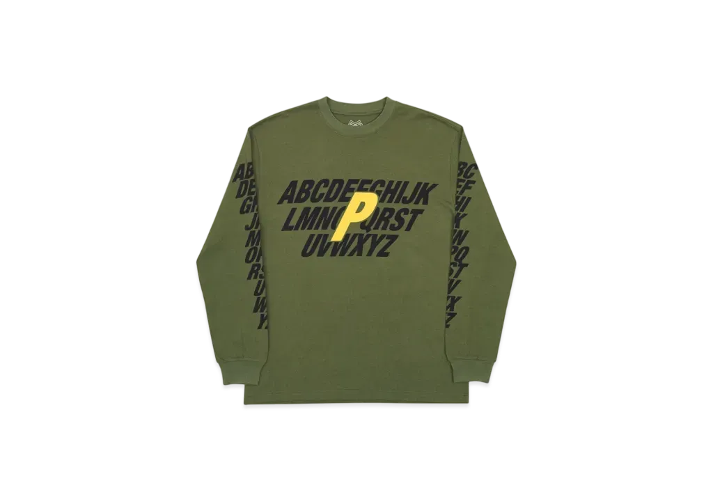 PALACE Alpha Longsleeve "Army Green"