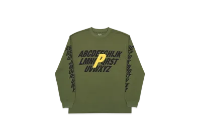 PALACE Alpha Longsleeve "Army Green"