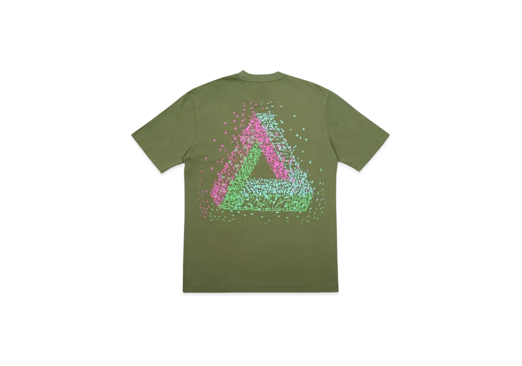 PALACE Tri-Flect T-Shirt "Army Green"