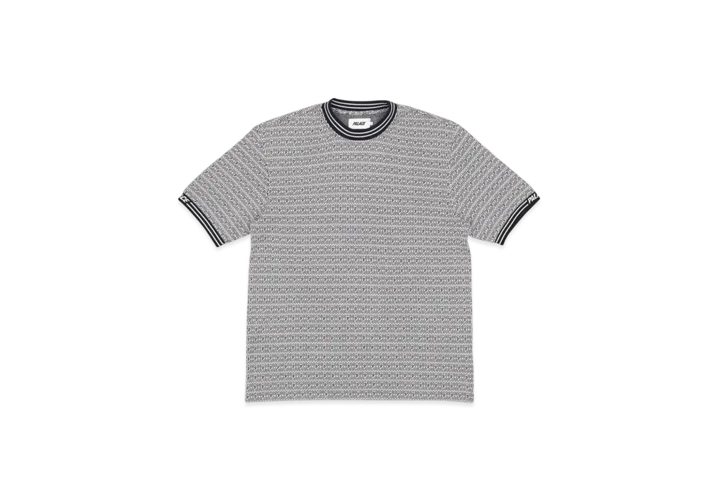 PALACE Macro P Heavy T-Shirt "Black White"