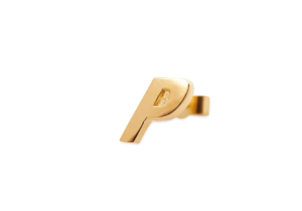 PALACE P Stud "Gold"