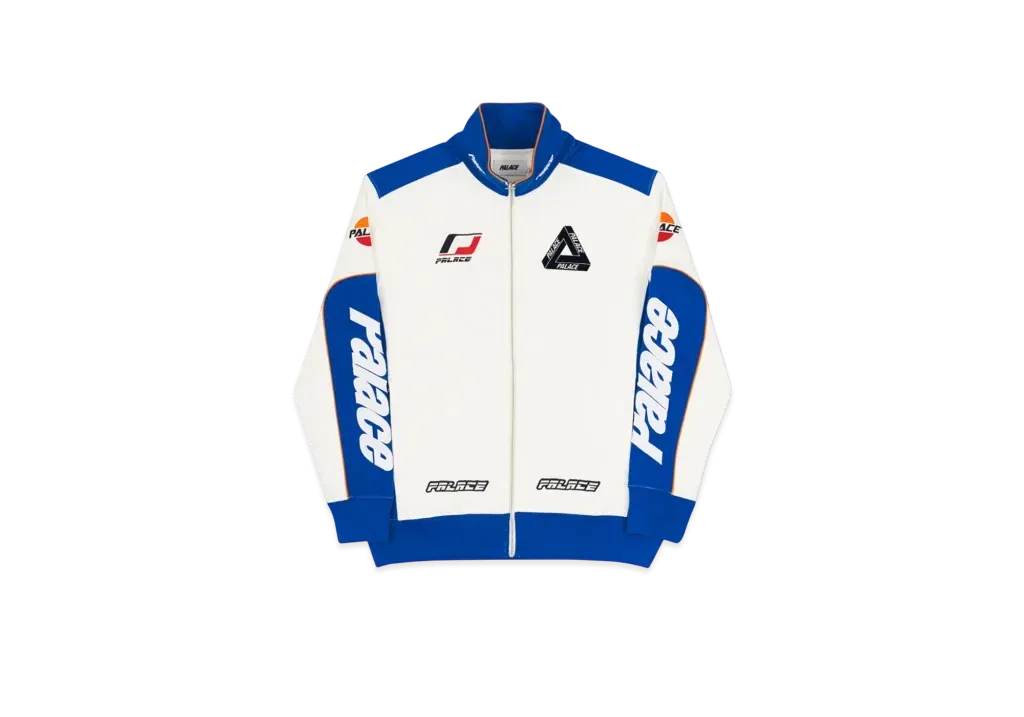 PALACE Yaman Track Top "White"