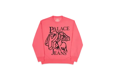 PALACE P Jeans Crew "Pink"