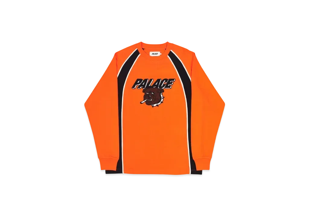 PALACE Pipe Long Sleeve Top "Orange"
