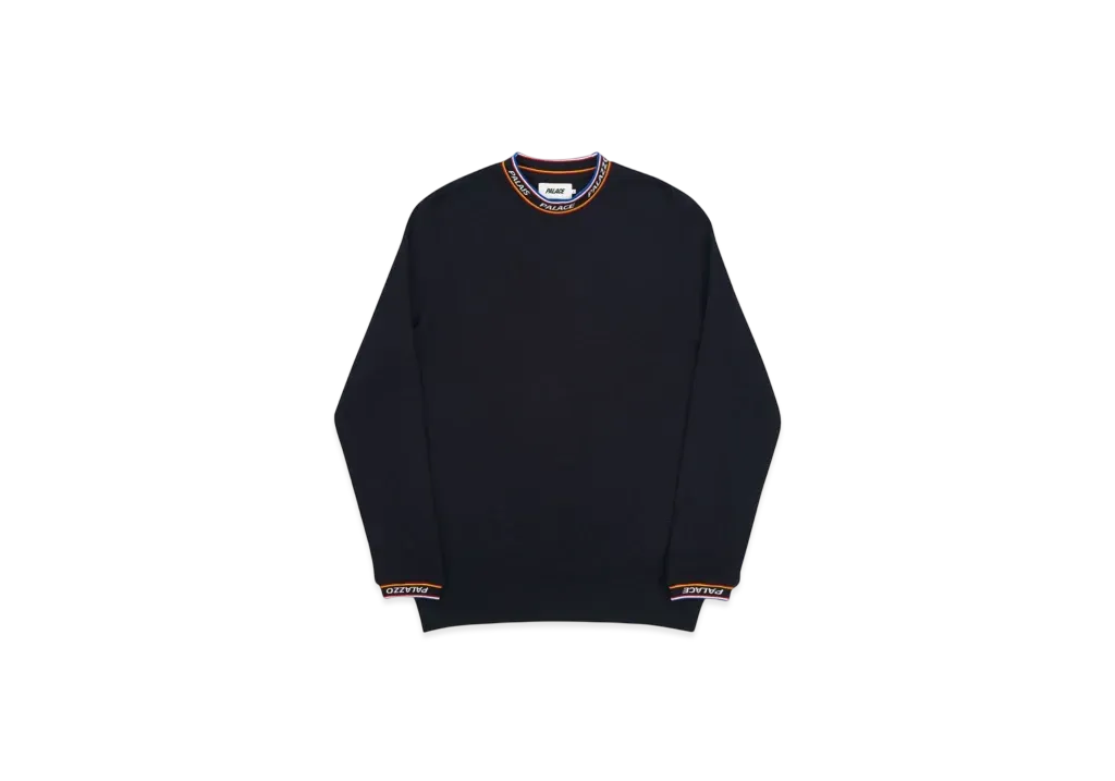 PALACE Multilingual Longsleeve Top "Black"