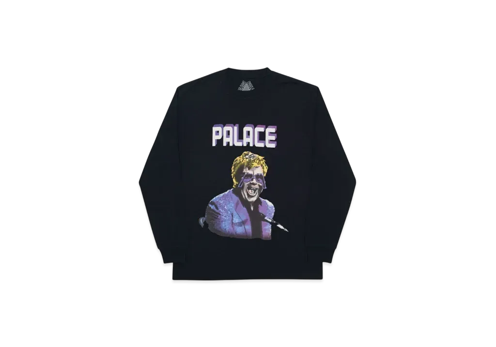 PALACE Elton Longsleeve "Black"