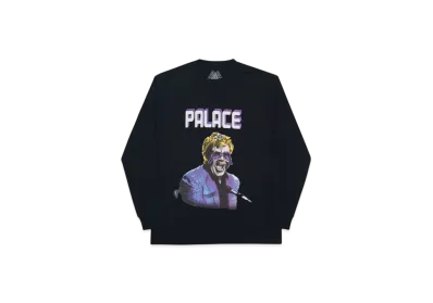 PALACE Elton Longsleeve "Black"