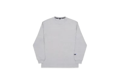 PALACE Basically a Waffle Longsleeve "Grey Marl"