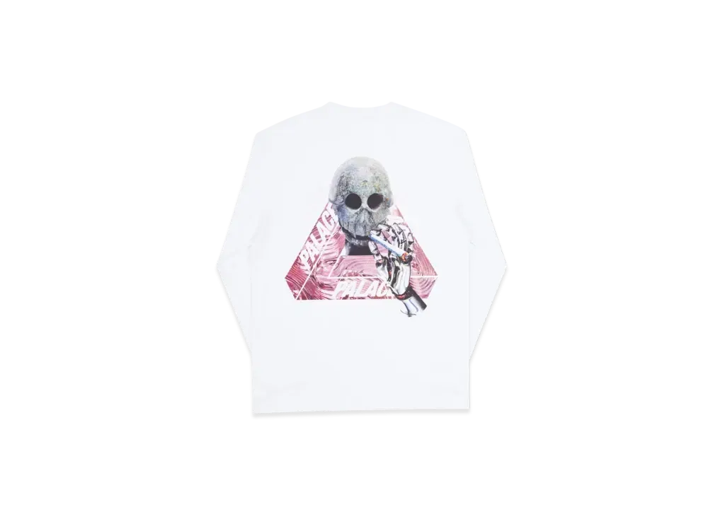 PALACE Skeledon Longsleeve "White"