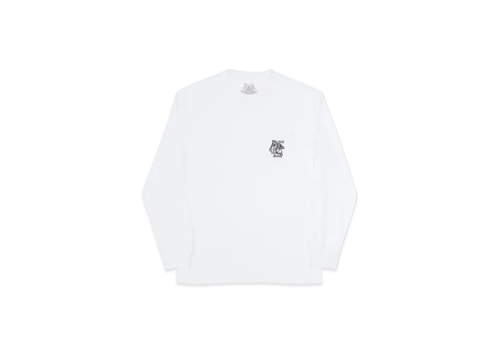 PALACE P Jeans Pocket Longsleeve "White"