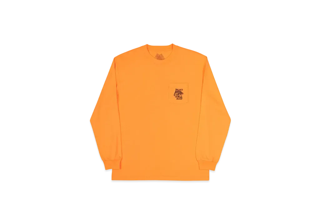 PALACE P Jeans Pocket Longsleeve "Orange"