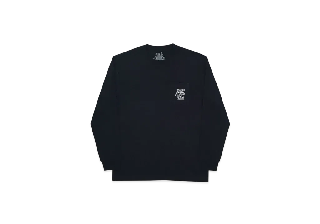 PALACE P Jeans Pocket Longsleeve "Black"