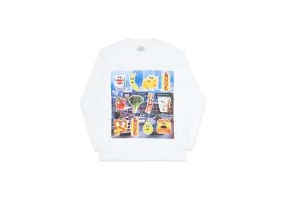 PALACE Payne Longsleeve "White"