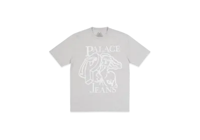 PALACE P Jeans T-Shirt "Grey Marl"