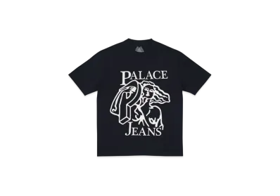 PALACE P Jeans T-Shirt "Black"