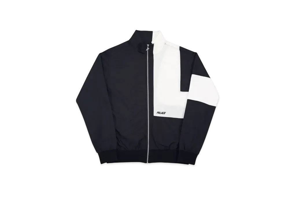PALACE Angle Track Top "Black White"