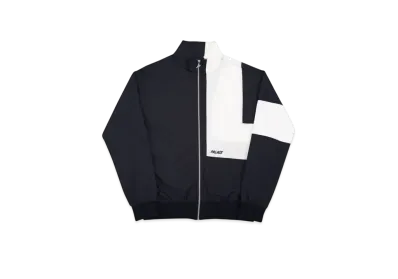 PALACE Angle Track Top "Black White"