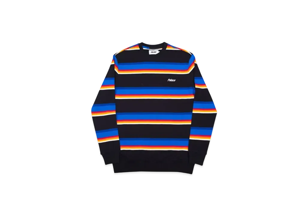 PALACE Striper 320 Crew "Black"