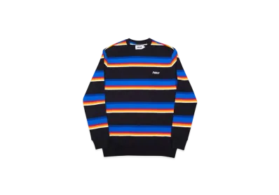 PALACE Striper 320 Crew "Black"