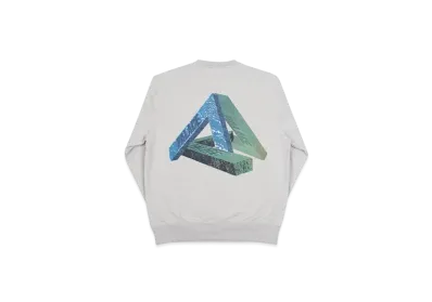 PALACE Stones Crew "Grey Marl"