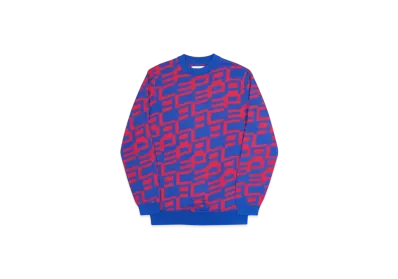 PALACE Geo Knit "Blue Pink"