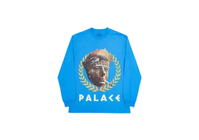 PALACE Peaser Longsleeve "Blue"