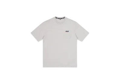 PALACE Basically a Pocket T-Shirt "Grey Marl"