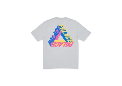 PALACE P-3D T-Shirt "Grey Marl"