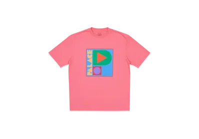 PALACE Geo P T-Shirt "Pink"